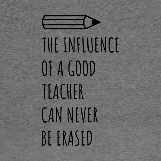 The Influence Of A Good Teacher Can Never Be Erased by notami